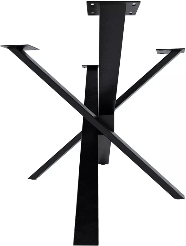 Pydänjalka Jimmy, Musta Metallinen, 180x80x72 cm