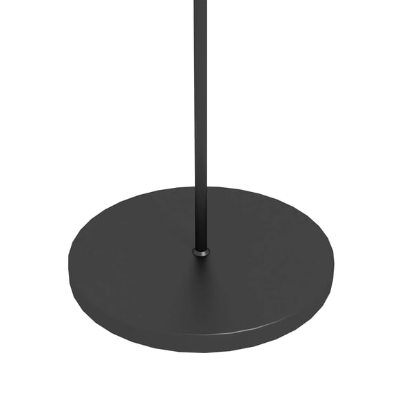Outsunny Solcellelampe Gul Rattan, Vandtæt LED Have/Sti Lys med Lyssensor, Elegant Stål Solcellelampe til Have, Græsplæne, Gårdhave, Terrasse Ø34x130c