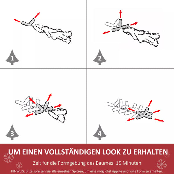 Juletræ 2,1 m Kunstgran Samles med Fod 499 Grene PVC Grøn Ø60 cm