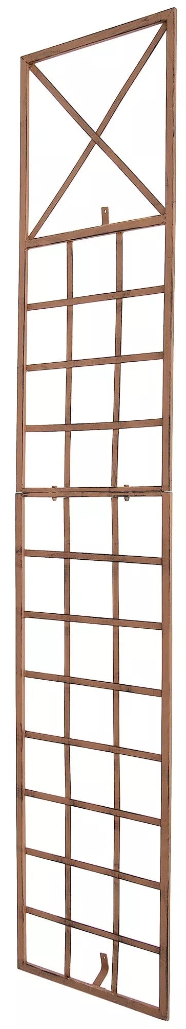 Ruusukaari Trigo, 2 kpl. Antiikkiruskea Metalli Kiipeilytuki Seinälle, 198 cm