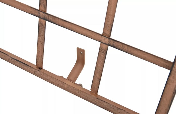 Ruusukaari Trigo, 2 kpl. Antiikkiruskea Metalli Kiipeilytuki Seinälle, 198 cm