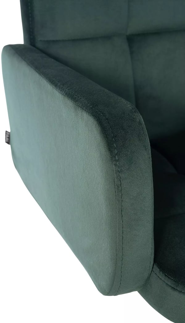 Sæt med 2 Los Angeles barstole, velour, krom