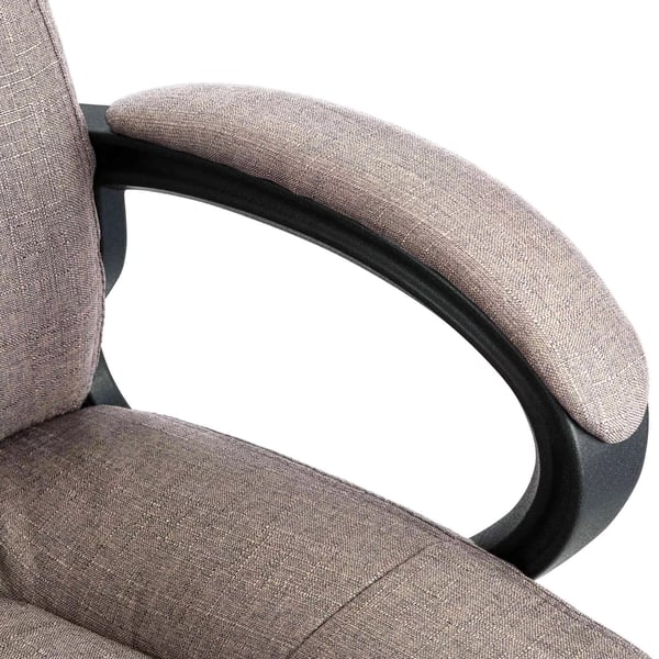 Toimistotuoli XL Sparta Taupe Kangas Selkänojalla