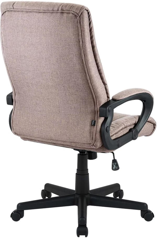 Toimistotuoli XL Sparta Taupe Kangas Selkänojalla