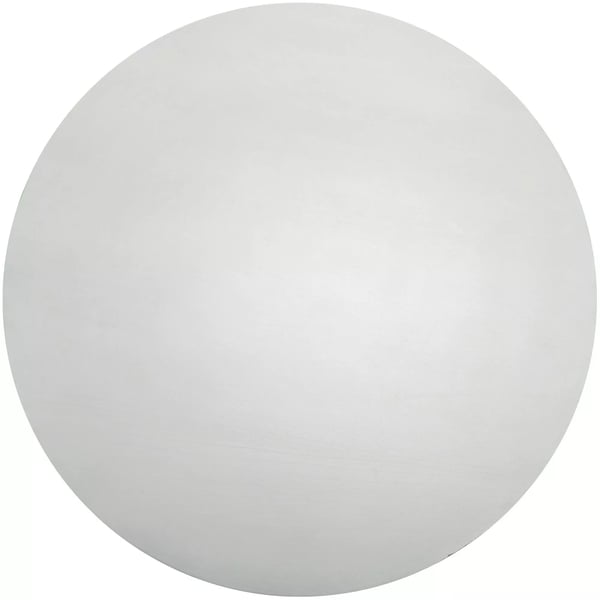 Morristown Antikhvidt Træ Sidebord, Rundt Accentbord til Stuen, Delvist Samlet, 70 x 70 x 77 cm