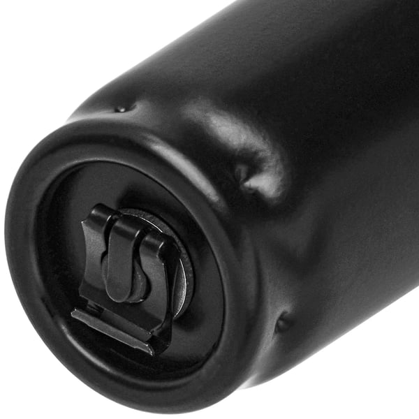 Kraftig gasliftcylinder i metal til kontorstol - sort, 150 kg bæreevne