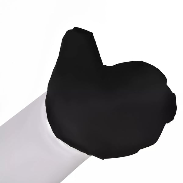 1,93 m oppustelig snemand med 2 module lys julepynt til haven græsplæne dekoration fest polyester hvid 130 x 72 x 193 cm
