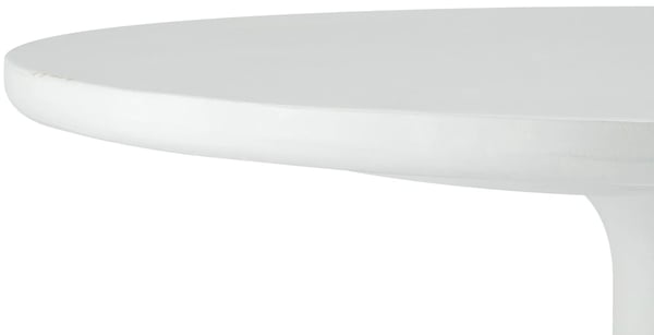 Farragut Antikhvidt Træ Sidebord - Rustik-Moderne Håndlavet Accentbord