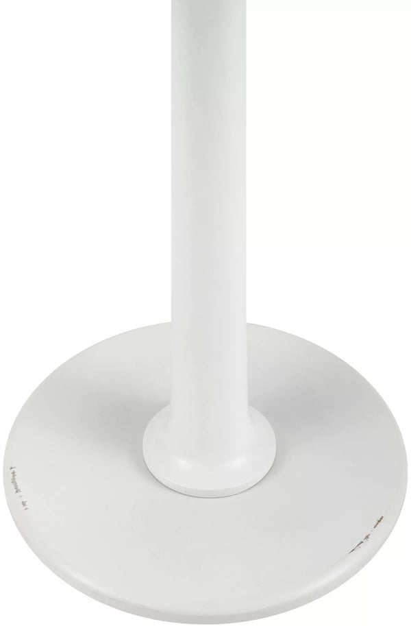 Farragut Antikhvidt Træ Sidebord - Rustik-Moderne Håndlavet Accentbord