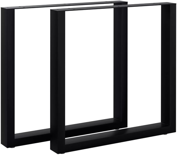 2 kpl Pöydänjalat Ilkan, 70 cm