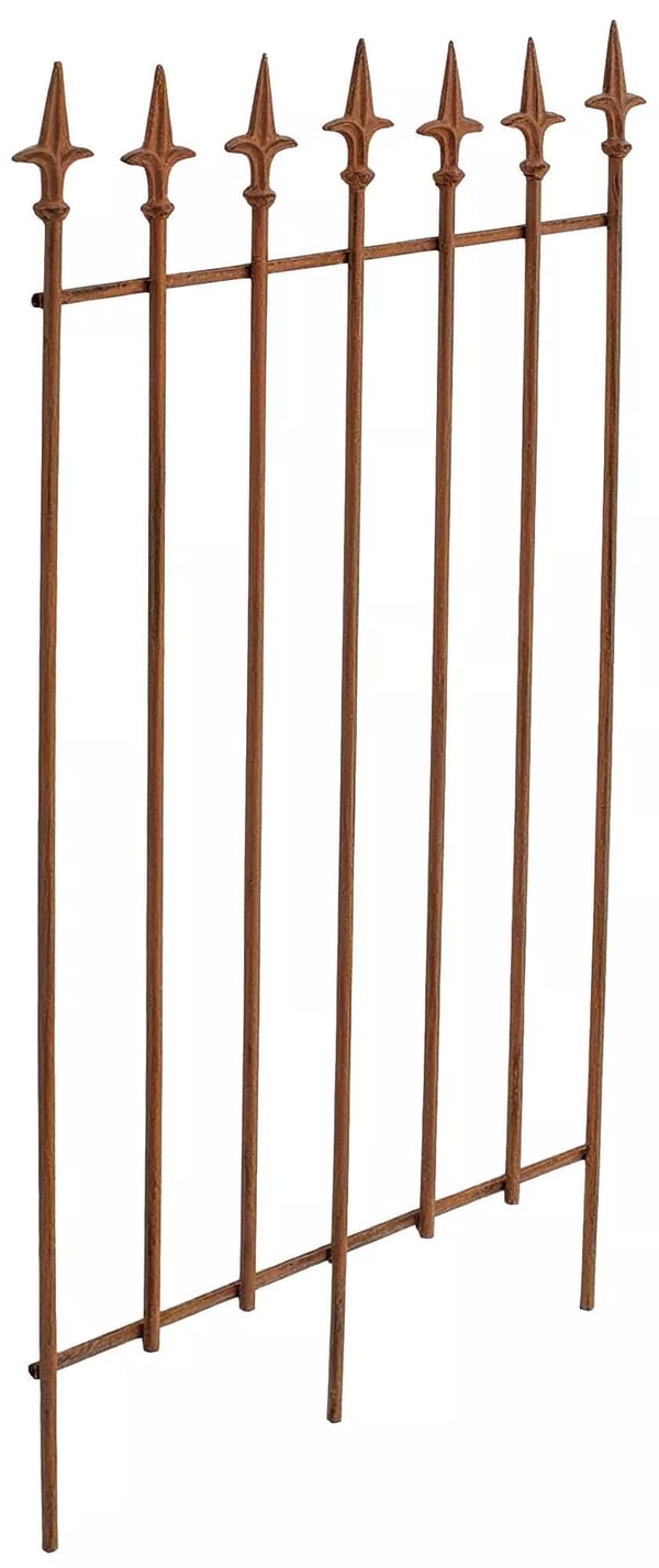 Elisa Havelåge til klatreplanter, antikbrun metal, 39,4\" H x 19,7\" B