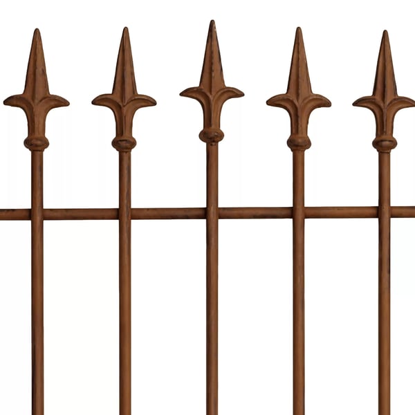 Elisa Havelåge til klatreplanter, antikbrun metal, 39,4\" H x 19,7\" B