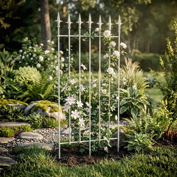 Elisa Hvid Metal Espalier - Rustik Landhusstil, 100 cm H