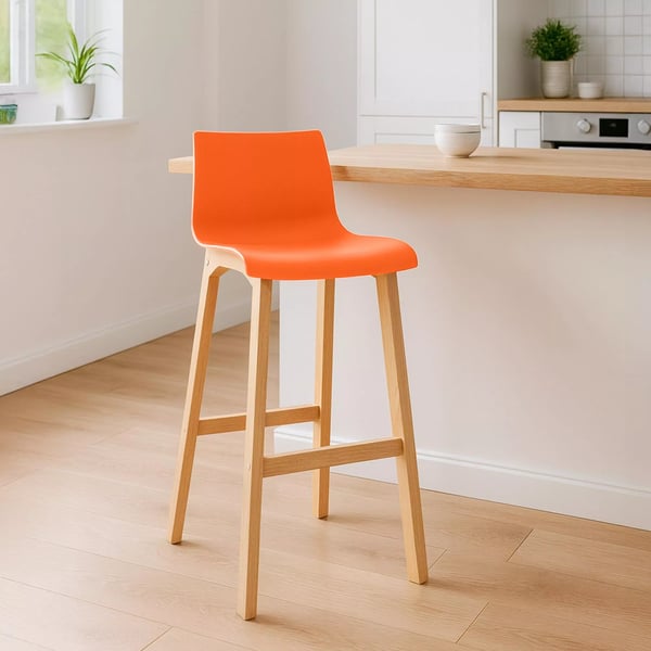 Hover Barstol, Naturlig 4-bensbas