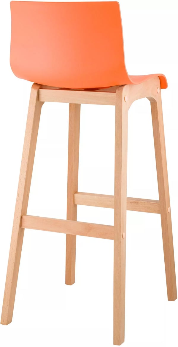 Hover Barstol, Naturlig 4-bensbas
