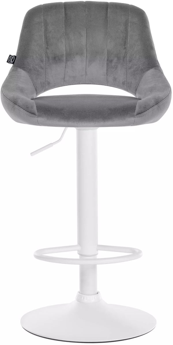 Milet tummanharmaat samettiset baarituolit, 2 kpl