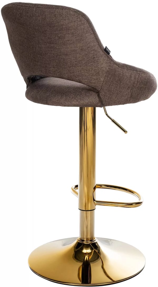 Milet Gold tyg barstol