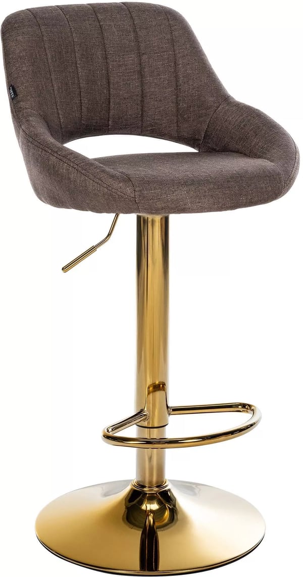 Milet Gold tyg barstol