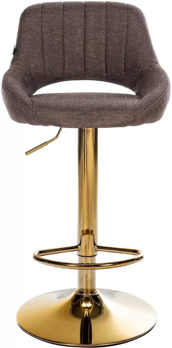 Milet Gold tyg barstol