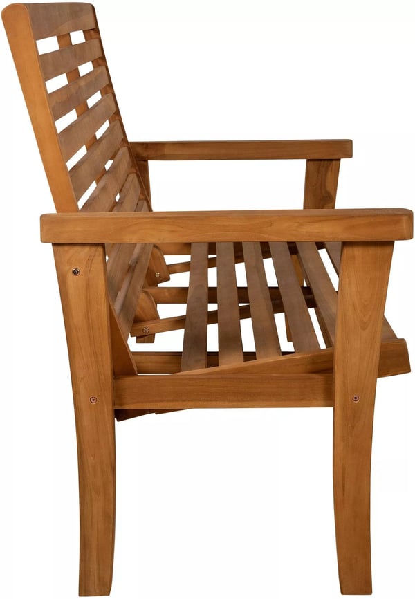 Nicosia liggende teakbænk 150 cm