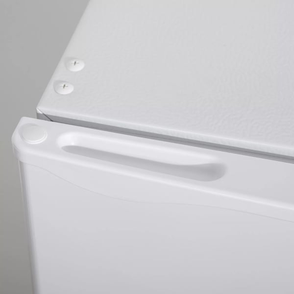 Kylskp Mini, 91L, Frys, Justerbar Hylla, Tyst, Kompakt, Stl/Plast, Vit