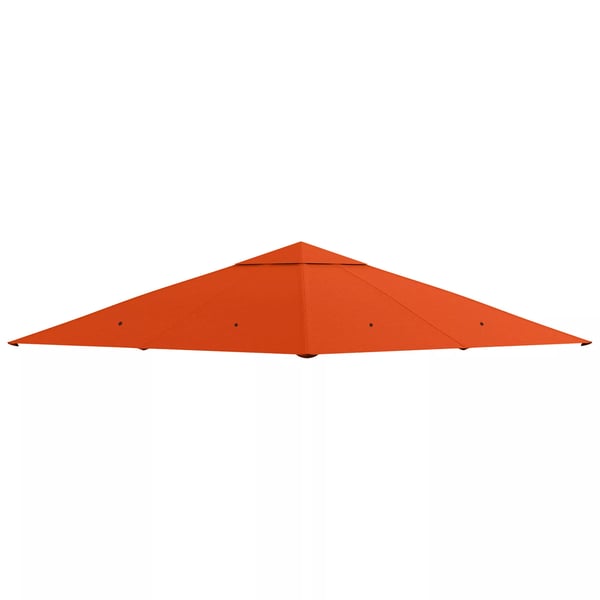 Outsunny Udskiftningstag til Pavillon i Polyester - Orange, 298x295 cm