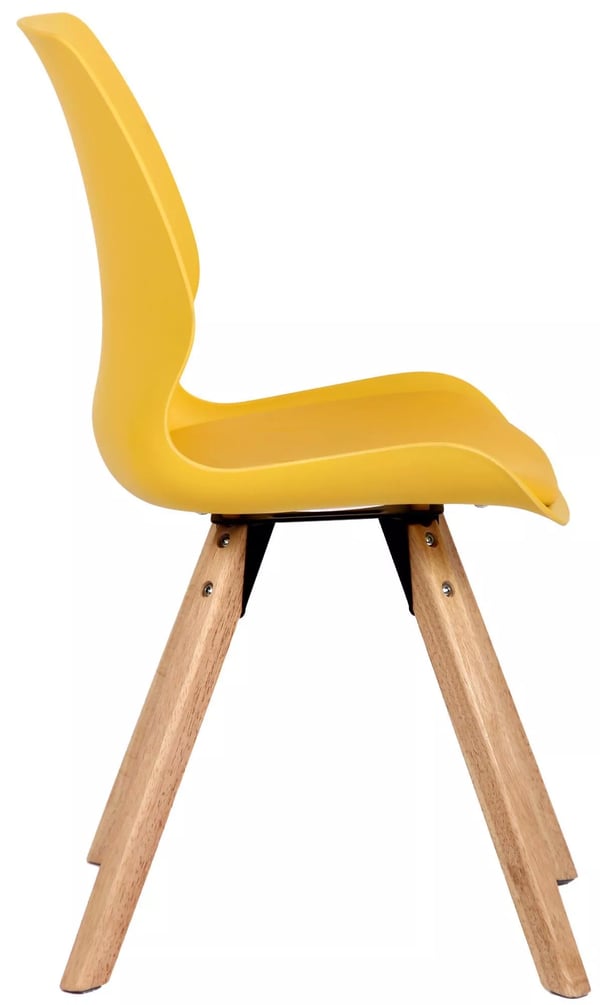 Sæt med 2 Luna plastikstole