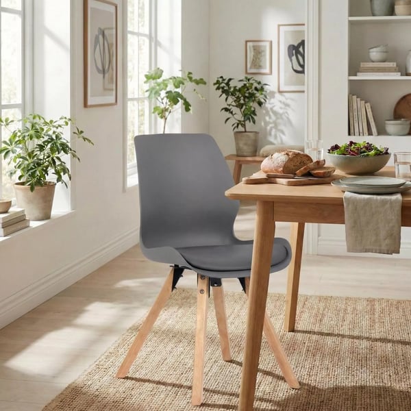 Set med 2 Luna plaststolar