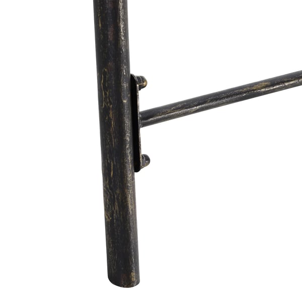 Outsunny havesving til 2 personer, Hollywood-sving, svingbænk, metal, bronze, 167 x 123 x 175 cm