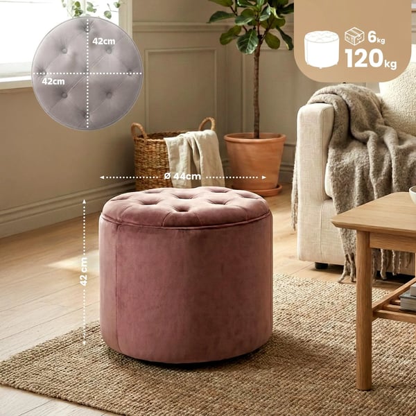 Pantin Pall i Sammet - Rosa, Plastram