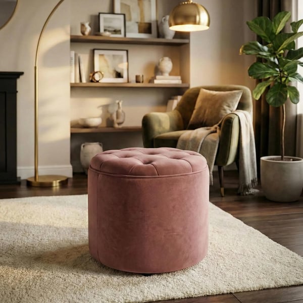 Pantin Pall i Sammet - Rosa, Plastram