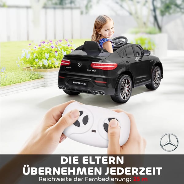 Barnbil Mercedes-Benz AMG Elbil 12V Svart med Fjrrkontroll