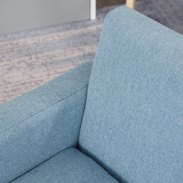 Brnesofa i bl og tr, bld, 49x45x44,5cm