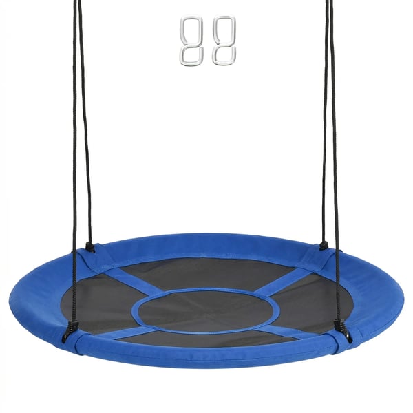 pesäkeinu Ø110cm 150kg säädettävä Sininen 3-12 vuotta