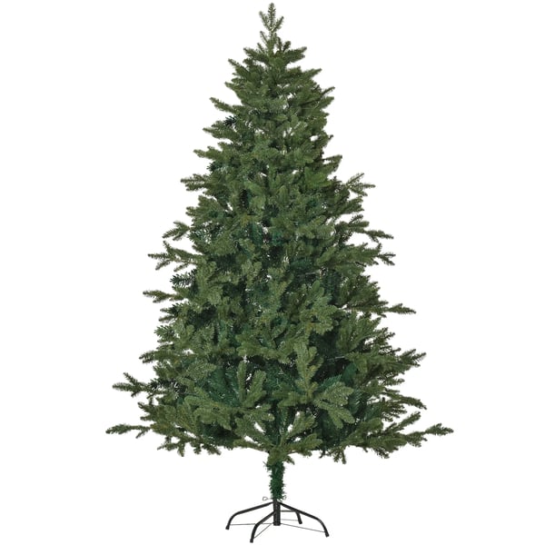 Keinotekoinen Joulukuusi 180cm, Vihreä, PVC/PE Materiaali, Ø120 x 180 cm