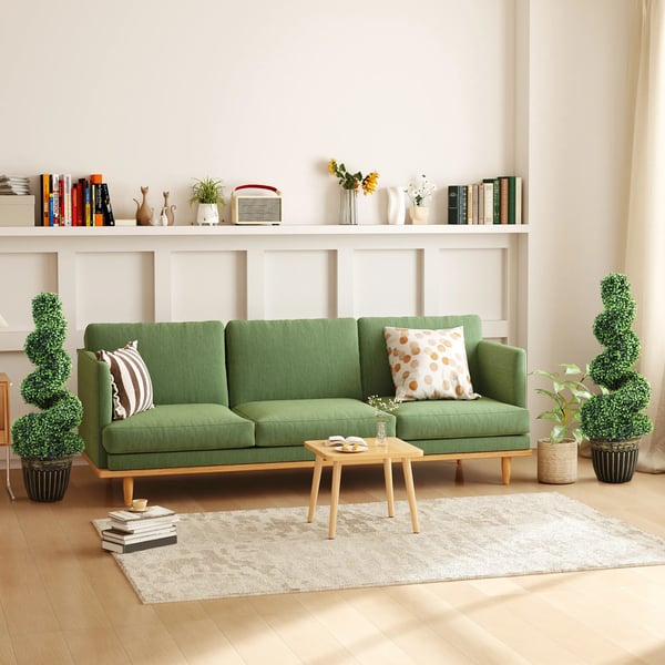 Kunstige Planter 2 stk. Spiral Buxbom (90 cm) - UV-bestandige PE/Stål, Grøn til Indendørs/Udendørs Brug