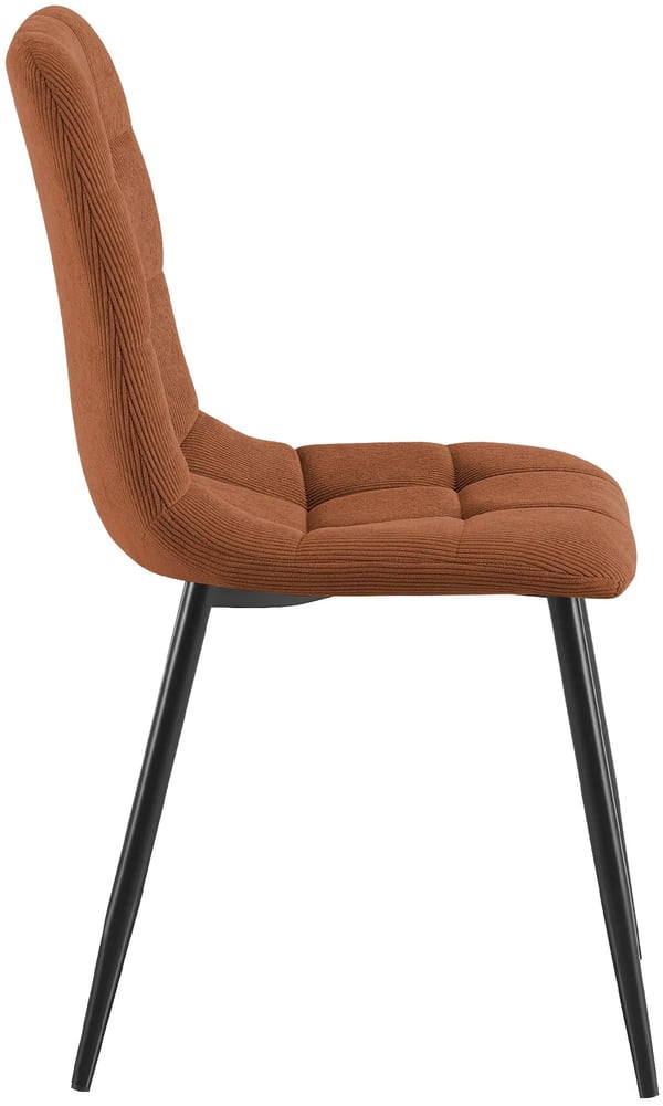 Sæt med 4 spisebordsstole Tilde Cord