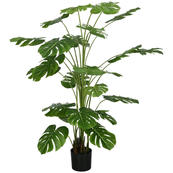 Monstera Deliciosa Konstgjord Växt 180cm Grön Plast
