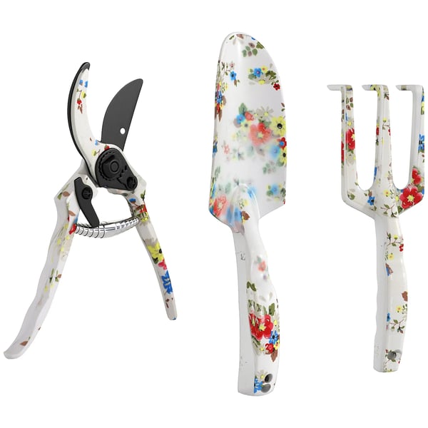 Havev&rkt&jss&t 3 stk. - Aluminium/Metal, Multif&rvet