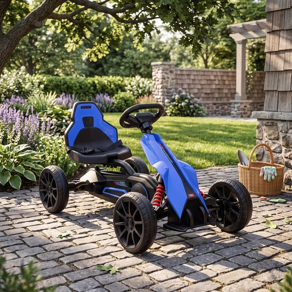 Gokart för barn, blå