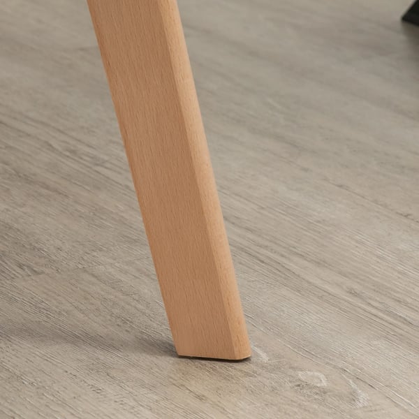 Spisestuestole 2 stk. Sorte polyester stole med armlæn og ryglæn, elegant fløjlslook, til køkken og spisestue.