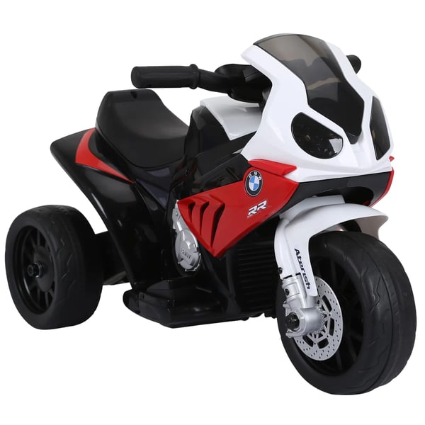 BMW S1000RR Licensierad El-Trehjuling Barnmotorcykel Röd