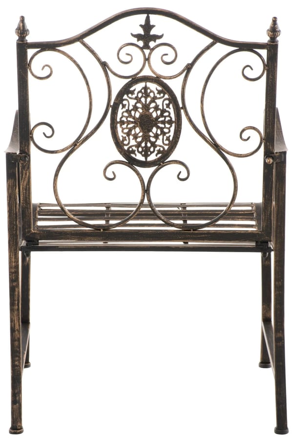 Trädgårdsstol Punjab - Jugendstil, Bronsmetall, Inomhus/Utomhusbruk