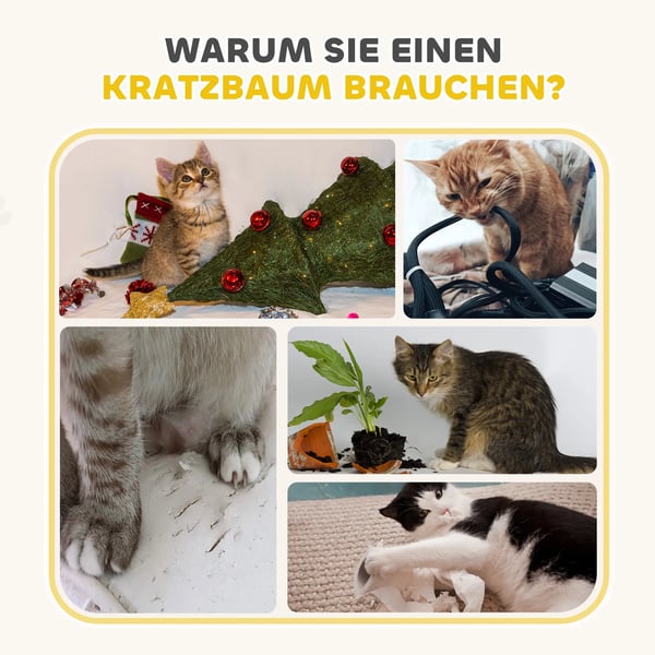 Kissatynnyri, 79 cm, Khaki+Ruskea, Polyesteri