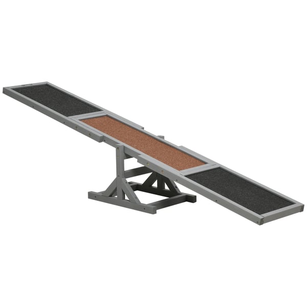 Hundvippa AgilitytrCning - Gran, GrC & Svart, 180x30x30 cm