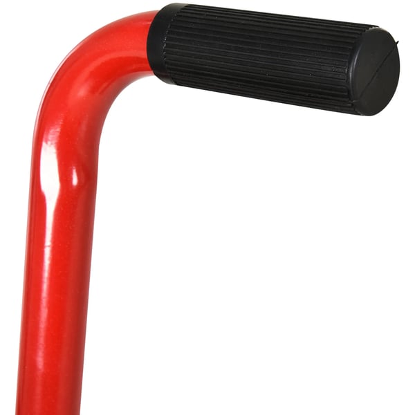 Motorcykellyft Röd 150 kg Kapacitet Justerbar Höjd 39-46 cm Metall/Gummi