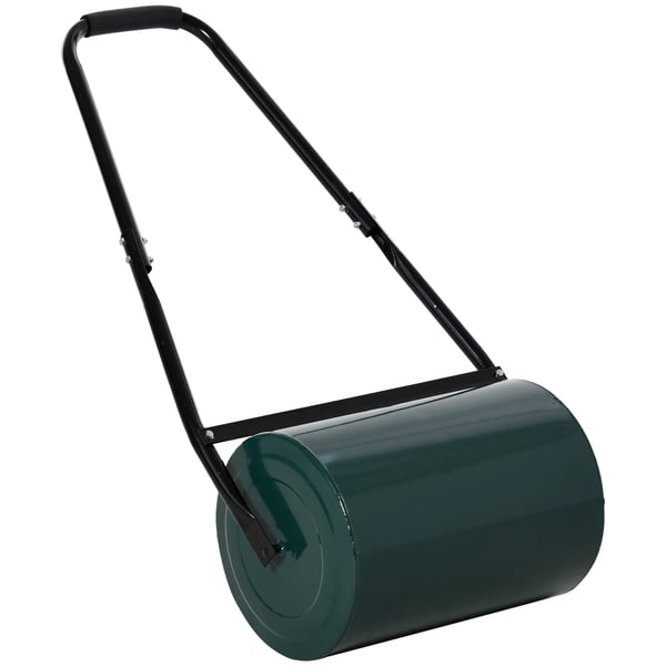 Plænerulle - Havevalse til Udjævning af Græsplæner - Metal Grøn/Beige/Brun - 30 cm Bredde