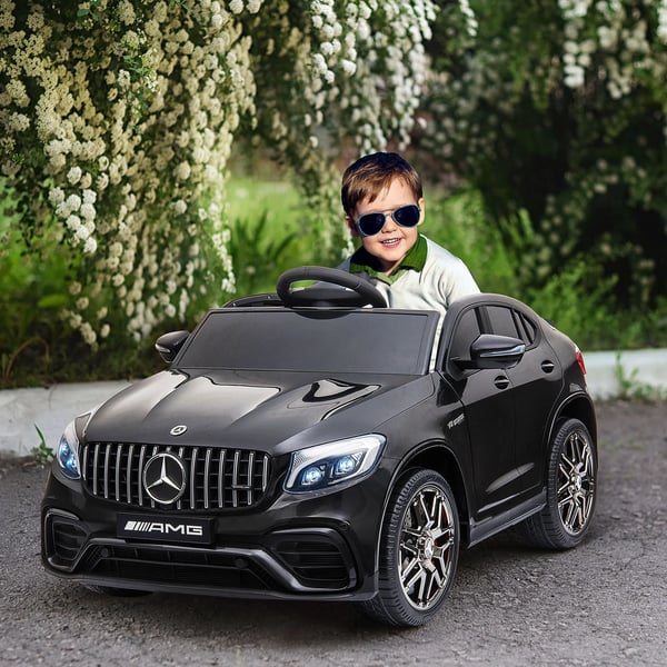 Barnbil Mercedes-Benz AMG Elbil 12V Svart med Fjrrkontroll