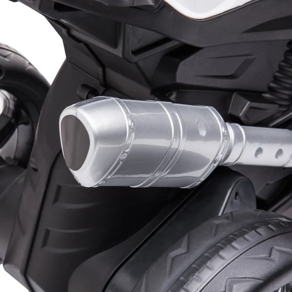 Elmotorcykel för Barn 6V, Röd, PP/Metall, 2.5km/h, 18+ månader