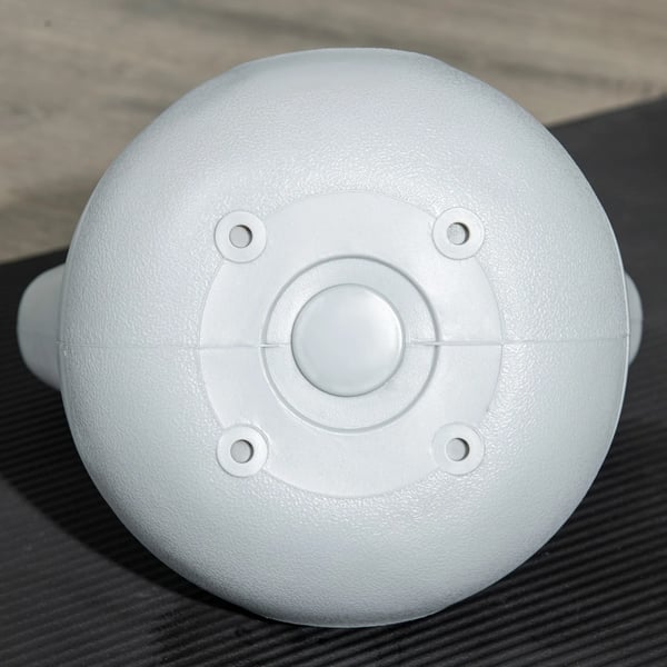 Kettlebell 12kg, muovisuojattu, litteä pohja, sininen
